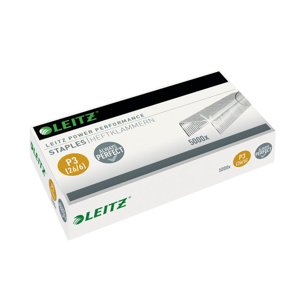 Leitz P3 26/6 Staples – (Pack of 5000)