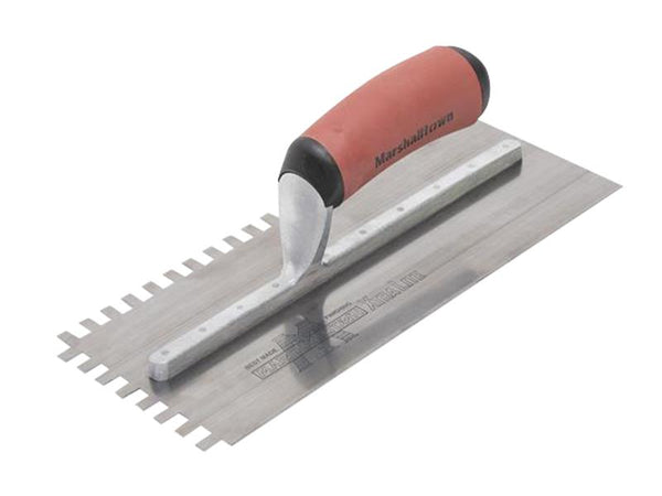 Marshalltown Square Notched Trowel, DuraSoft Handle