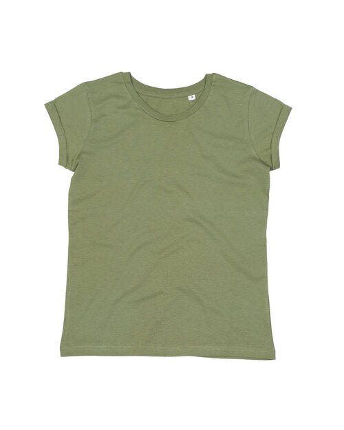 Mantis Womens Roll Sleeve T - M81M