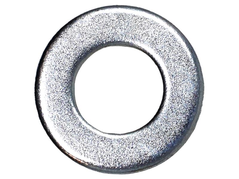 METALMATE Type B Plain Washers, Bright Zinc Plated