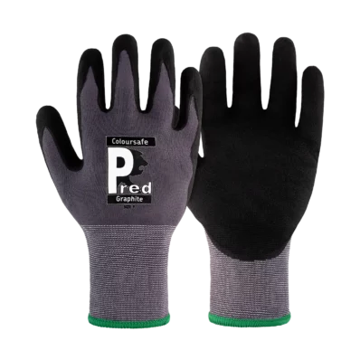 Touchsafe Pred Graphite 10 pairs