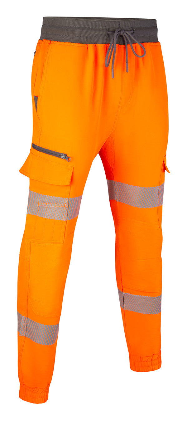 Bseen Mens Hi-Vis Work Joggers