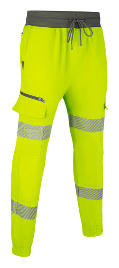 Bseen Mens Hi-Vis Work Joggers