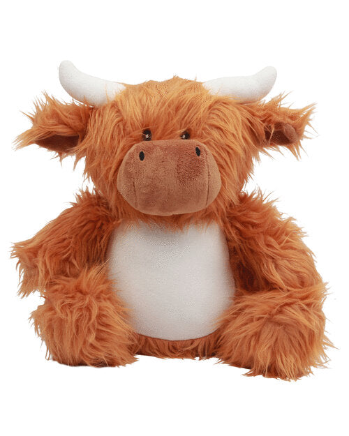 Mumbles Bears Zippie Highland Cow - MM565M