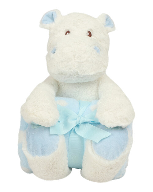 Mumbles Bears Hippo With Blanket - MM606M