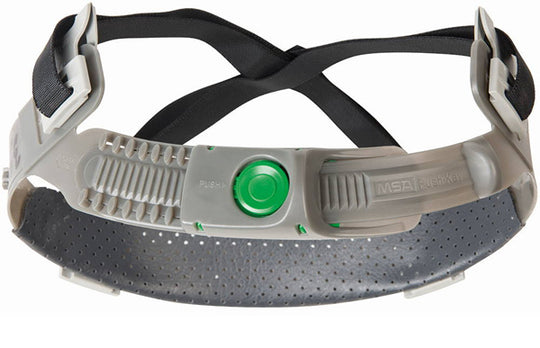 MSA Msa Push-Key Suspension With Sewn In PVC Sweatband For Safety Helmets - (Pack of 20)