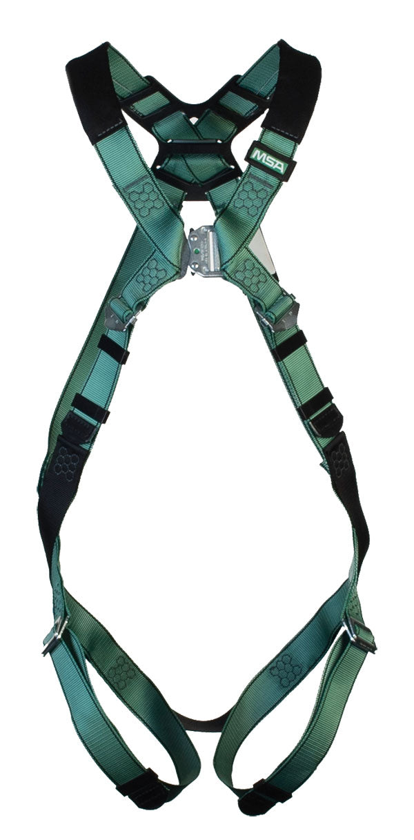 Msa V-Form Back D-Ring Qwik-Fit Harness Standard