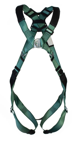 Msa Standard V-Form Back/Chest D-Ring Qwik- Fit Harness
