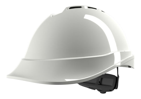 MSA Msa V-Gard 200 Fas-Trac Iii Vented Safety Helmet