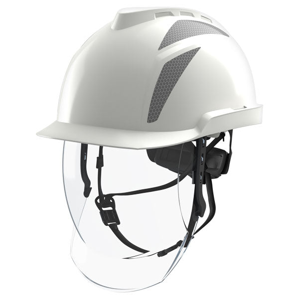 MSA Msa V-Gard 950 Electrician Safety Helmet With Face Shield