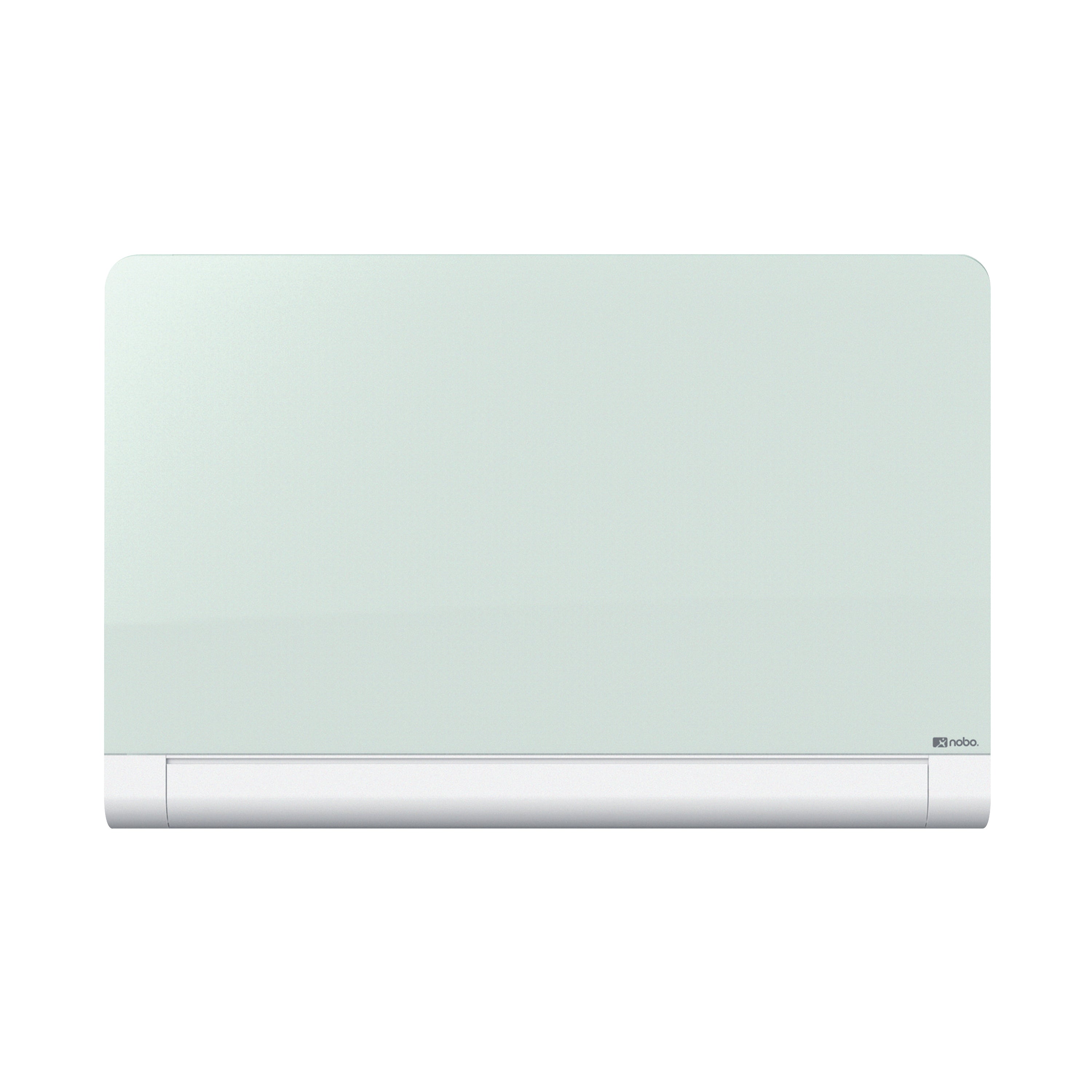 Nobo Impression Pro Glass Magnetic Whiteboard Concealed Pen Tray 1000x560mm White 1905191