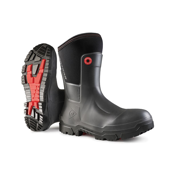 Dunlop Snugboot Craftsman Full Safety Black Size 07 (EU41)