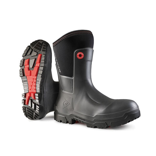 Dunlop Snugboot Craftsman Full Safety Black Size 07 (EU41)