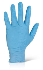 Beeswift Nitrile Disp Glove Powder Free - thumbnail 1