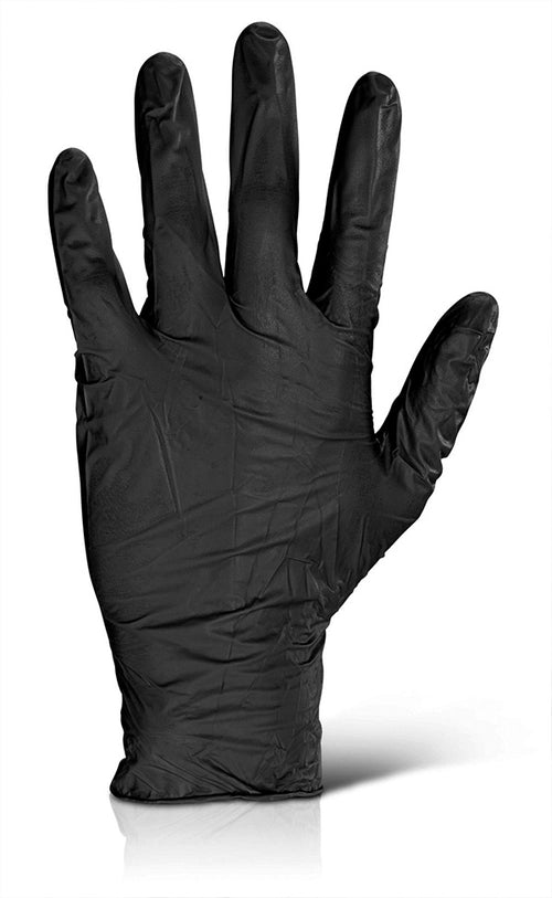 Beeswift Nitrile Disp Glove PF Black - (Pack of 1000)