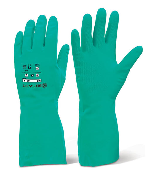 Beeswift Nitrile Green S (7)