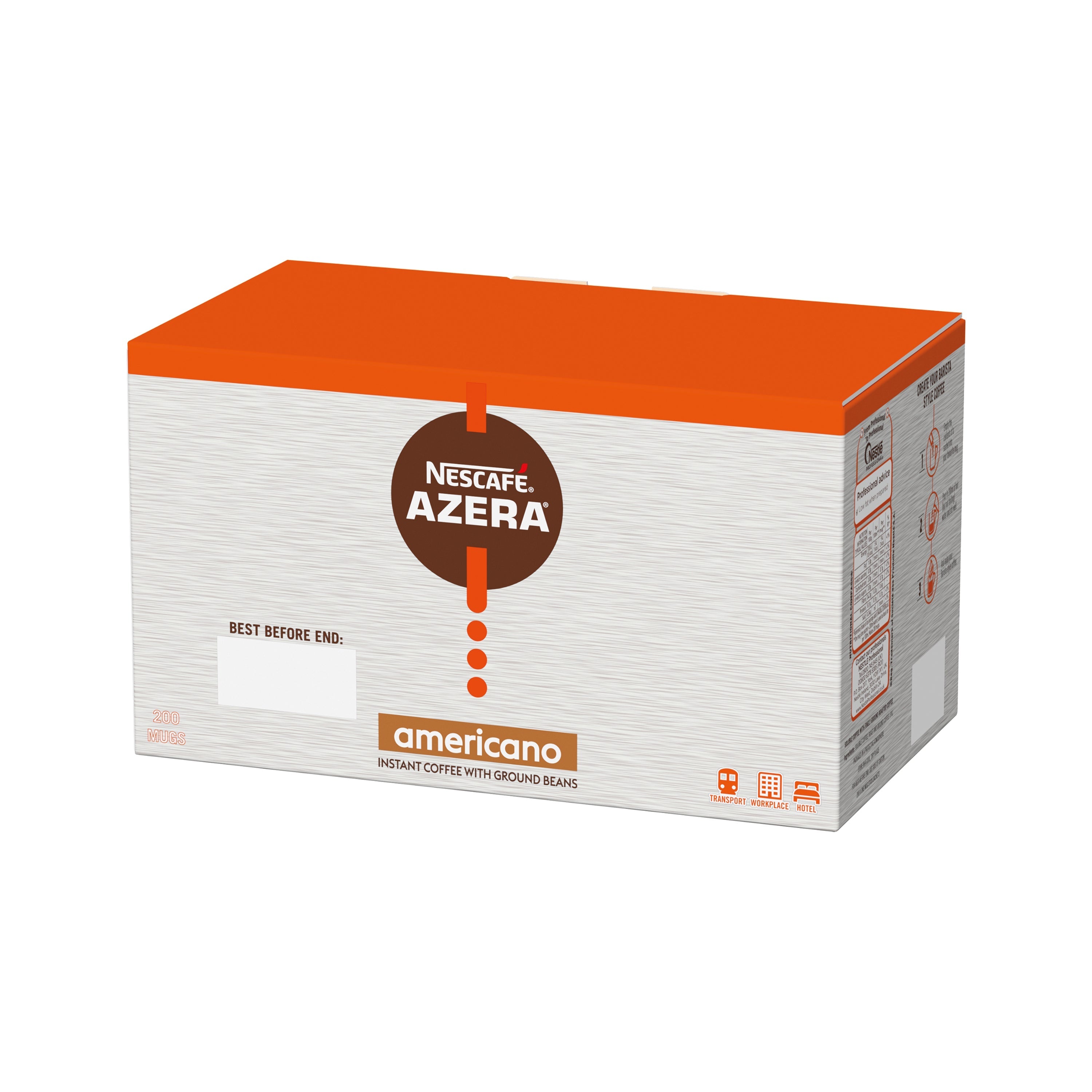 Nescafe Azera Americano Coffee Sachets – (Pack of 200)