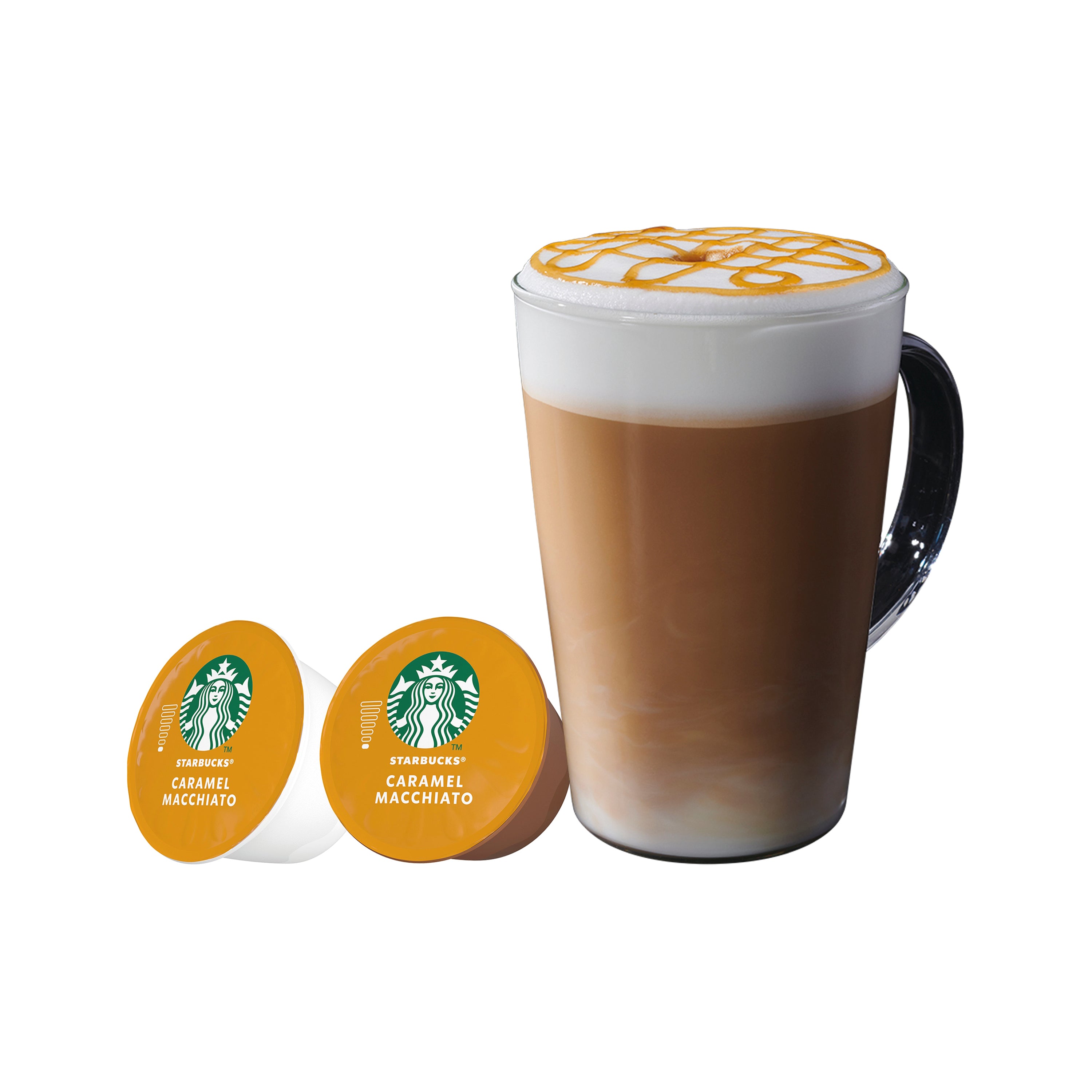 Nescafe Dolce Gusto Starbucks Caramel Macchiato Coffee Capsules (Pack of 36) 12397694