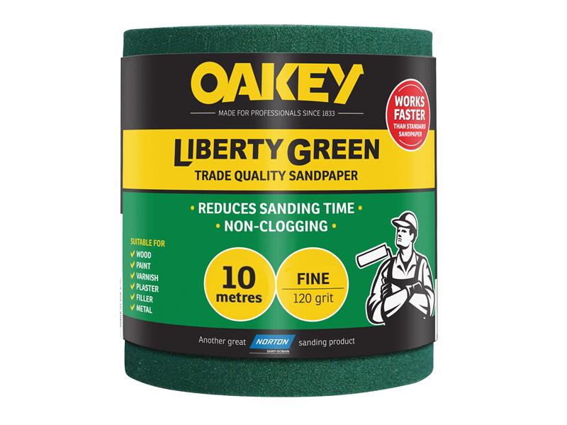 Liberty Green Aluminium Oxide Paper Roll
