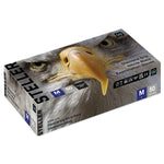ORN Steller Heavy Duty Diamond Grip Black Nitrile Gloves - 1 Case (10 Boxes of 50 Gloves) - thumbnail 4