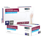 ORN Cassin Medium Duty Clear Vinyl Gloves - 1 Case (10 Boxes of 100 Gloves) - thumbnail 2