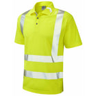 Leo Workwear Broadsands Iso 20471 Cl 2 Coolviz Ultra Polo Shirt - P09