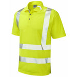 Leo Workwear Broadsands Iso 20471 Cl 2 Coolviz Ultra Polo Shirt