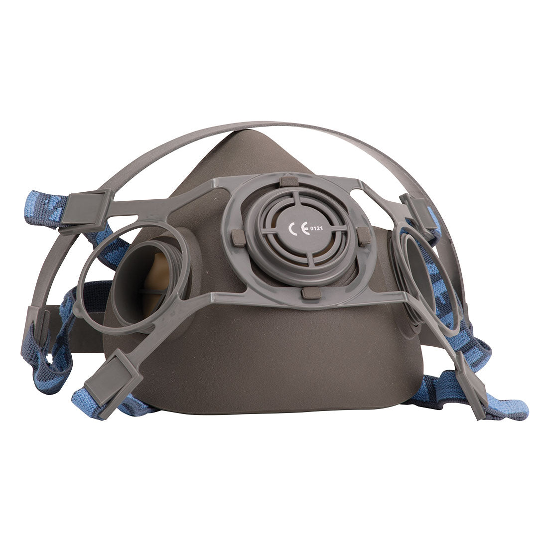 Grey Portwest Auckland P410 reusable half mask respirator.