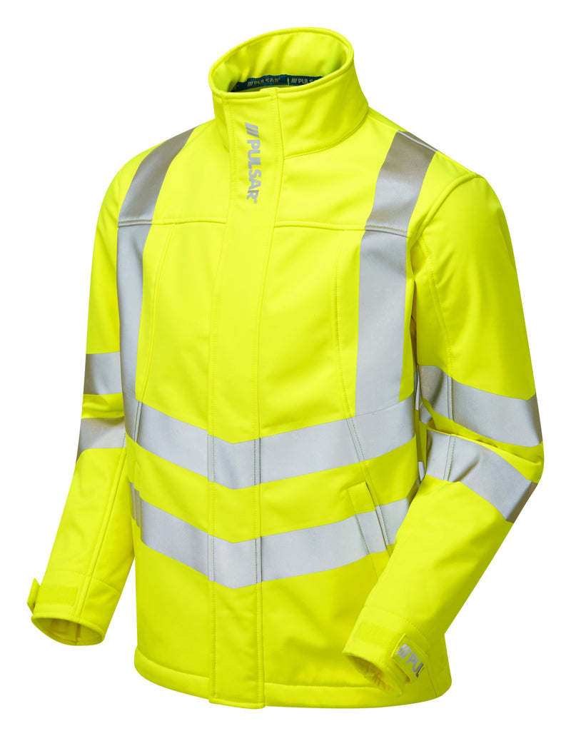 Pulsar Hi-Vis Softshell Jacket - P534 - [CLEARANCE]