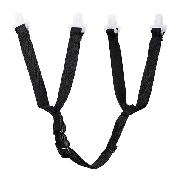 Black Portwest PA11 chin strap accessory for Work Safe helmets.
