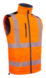 Beeswift Mens Two-Tone Bodywarmer - thumbnail 1