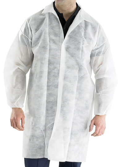 Beeswift Polprop Disposable Visitors Coat - [CLEARANCE]
