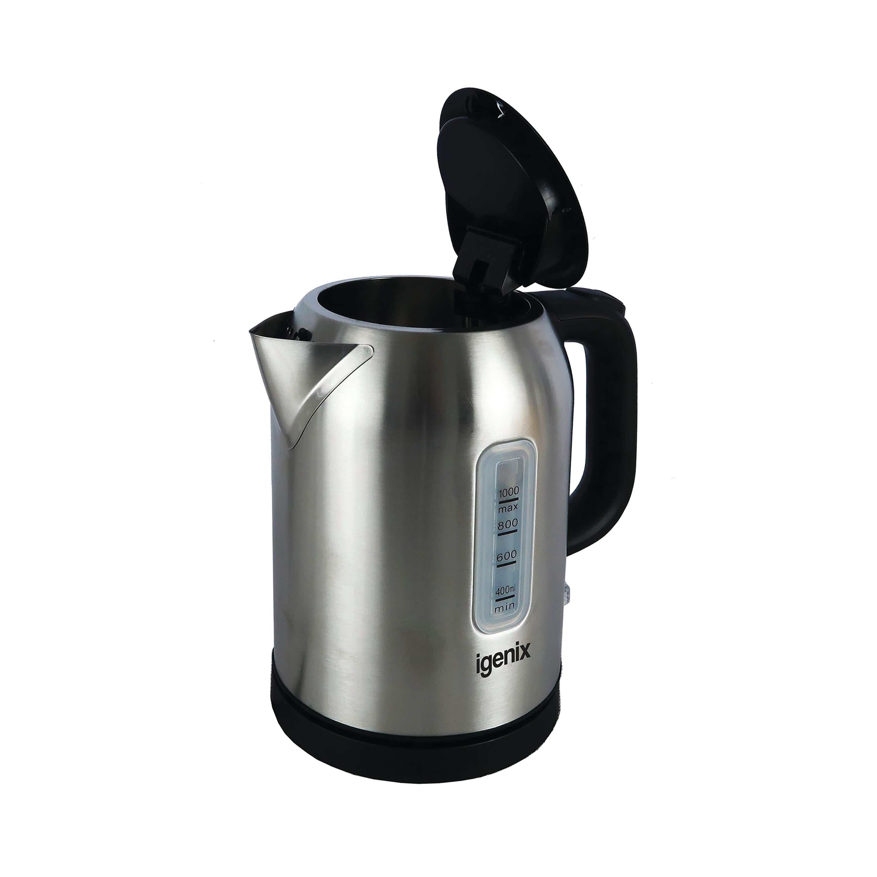 Igenix 1 Litre Jug Kettle Cordless Stainless Steel IGK01022SS