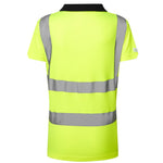 Leo Workwear Lana Iso 20471 Cl 2 Comfort Women'S Polo Shirt - thumbnail 4