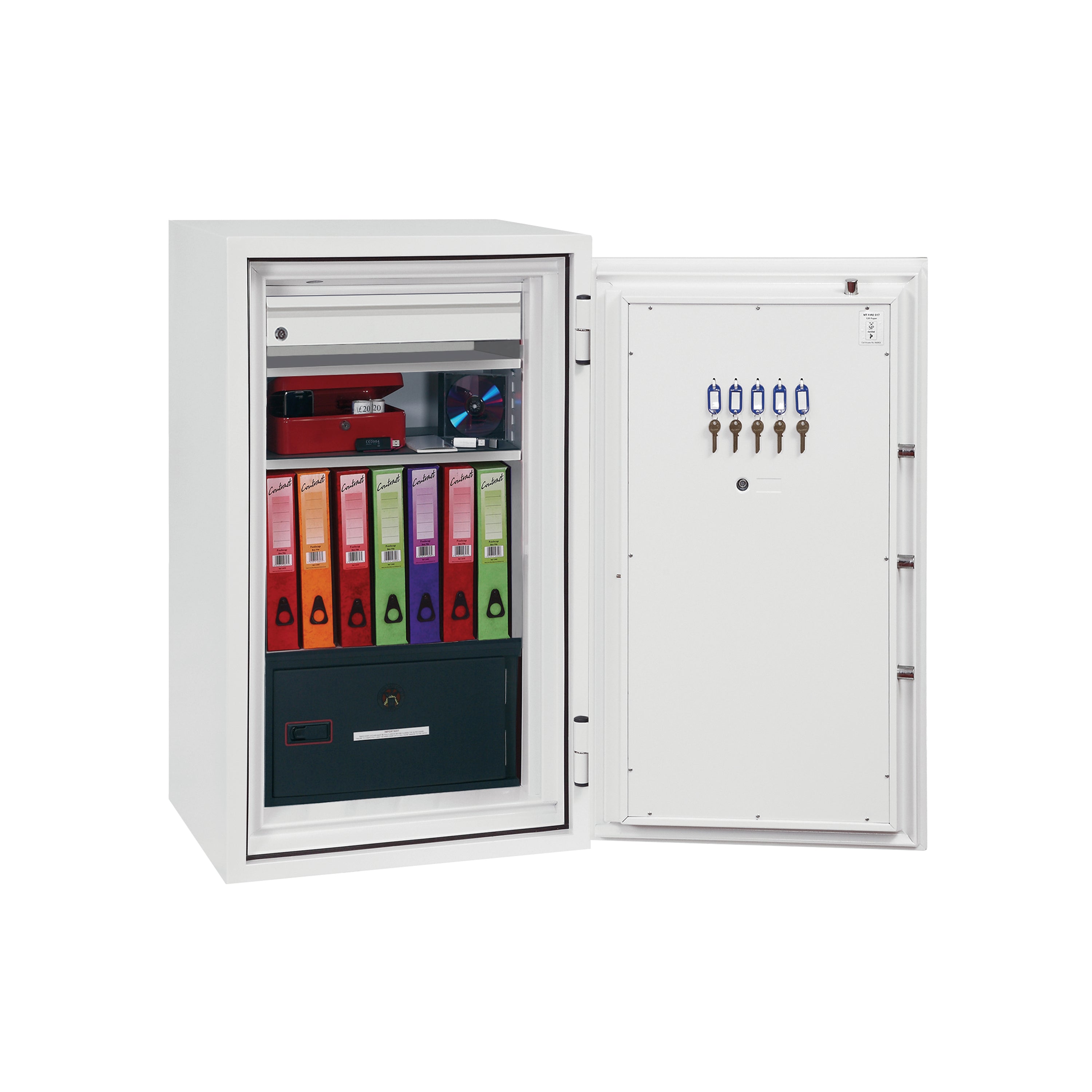 Phoenix Data Combi Fire Safe White Ds2504e