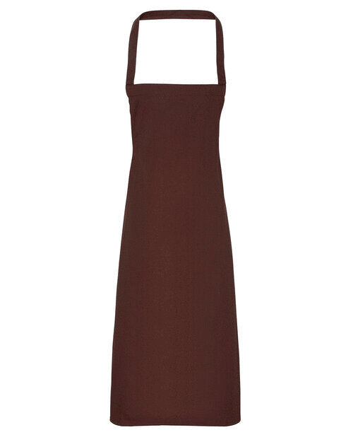 Premier Workwear 100% Organic Cotton Bib Apron - PR102M
