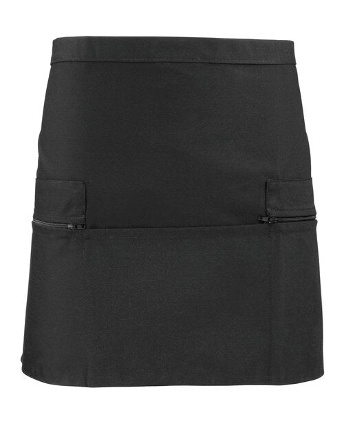 Premier Workwear Zip Pocket Waist Apron - PR105M