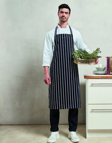 Premier Striped Bib Apron