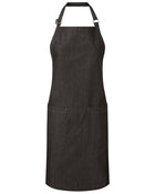 Premier Workwear Fairtrade And Organic Certified Cotton Denim Bib Apron - PR113M