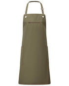 Premier Barley Contrast Stitch Bib Apron