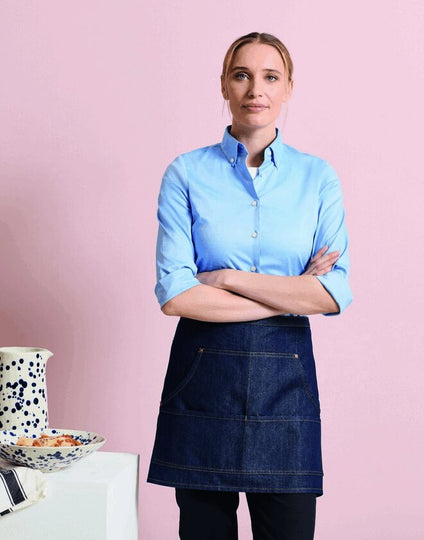 Premier Workwear Jeans Stitch Denim Waist Apron - PR125M