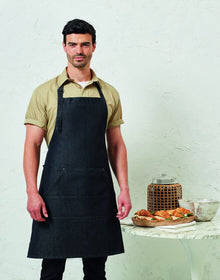 Premier Jeans Stitch Denim Bib Apron