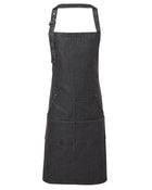 Premier Workwear Jeans Stitch Denim Bib Apron - PR126M