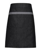 Premier Workwear Domain Contrast Denim Waist Apron - PR128M