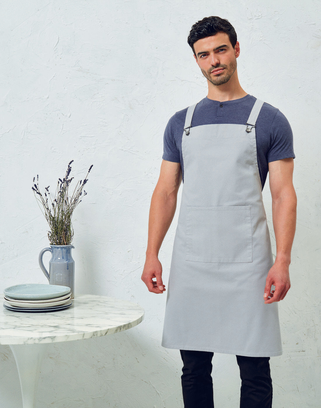 Premier Cross Back 'Barista' Bib Apron