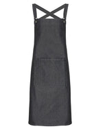 Premier Workwear Cross Back Barista Bib Apron - PR129M - thumbnail 2