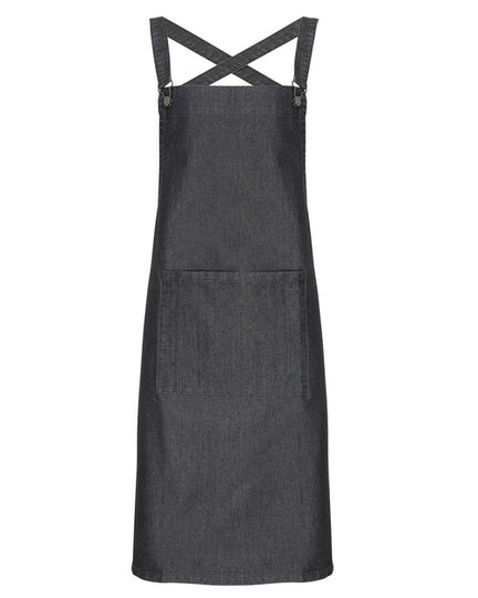 Premier Workwear Cross Back Barista Bib Apron - PR129M