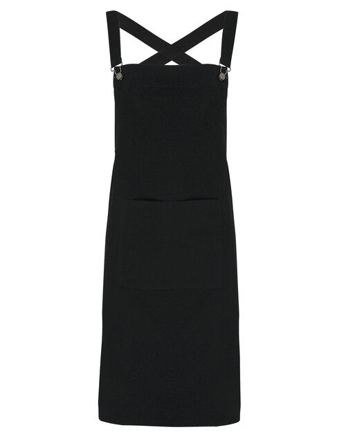 Premier Workwear Cross Back Barista Bib Apron - PR129M
