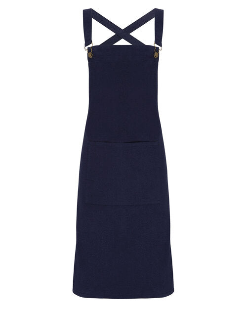 Premier Workwear Cross Back Barista Bib Apron - PR129M