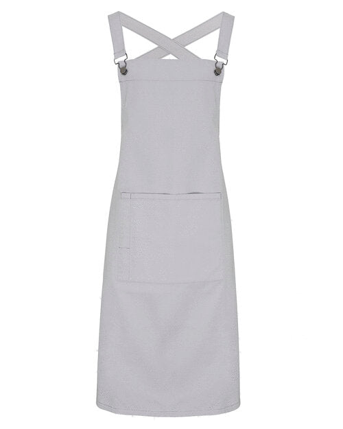 Premier Workwear Cross Back Barista Bib Apron - PR129M